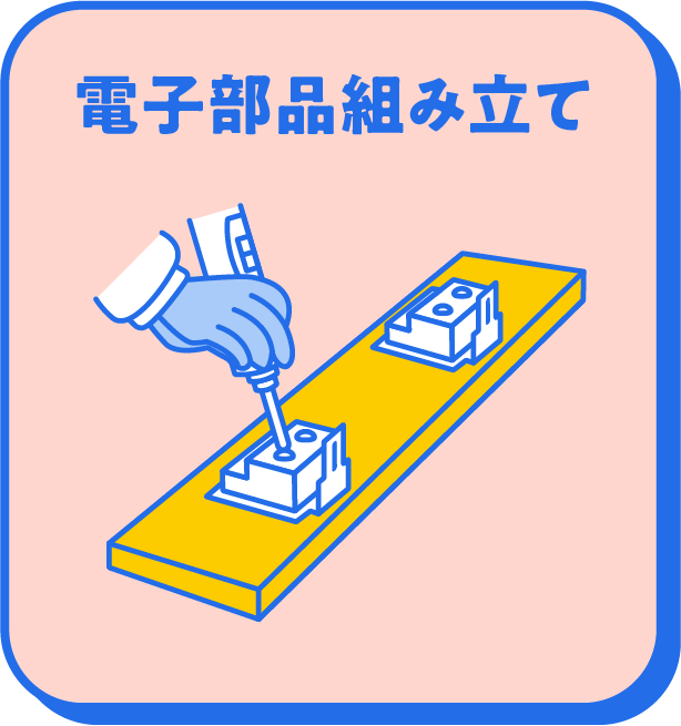 電子部品組み立て
